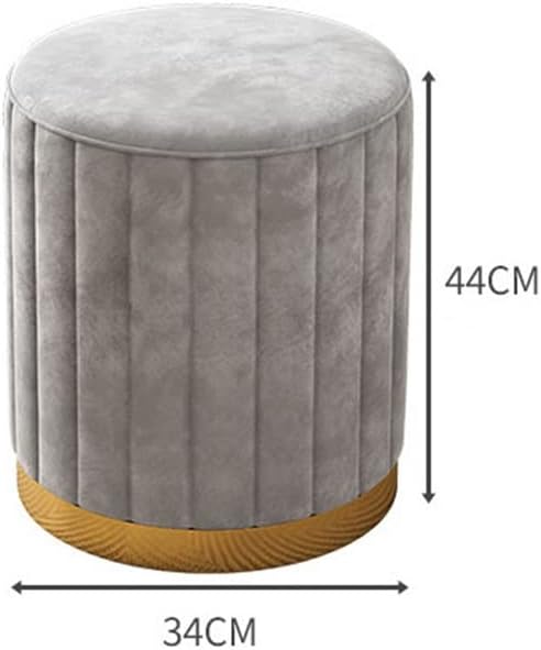 Footstool, Makeup Stool Small Round Stool Makeup Chair Girls Stool Small Bedr...
