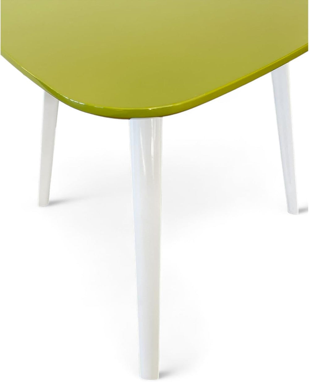 Pangea Home Modern Retro Accent Table - Gloss Lacquer & Legs - Side Table...