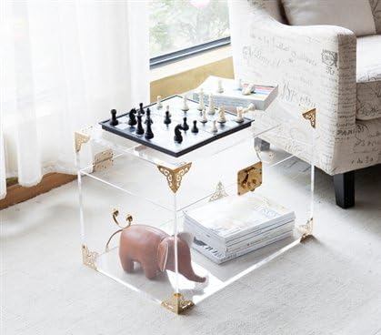 Monond Ciao Bella Acrylic Trunk - Rustic Brass
