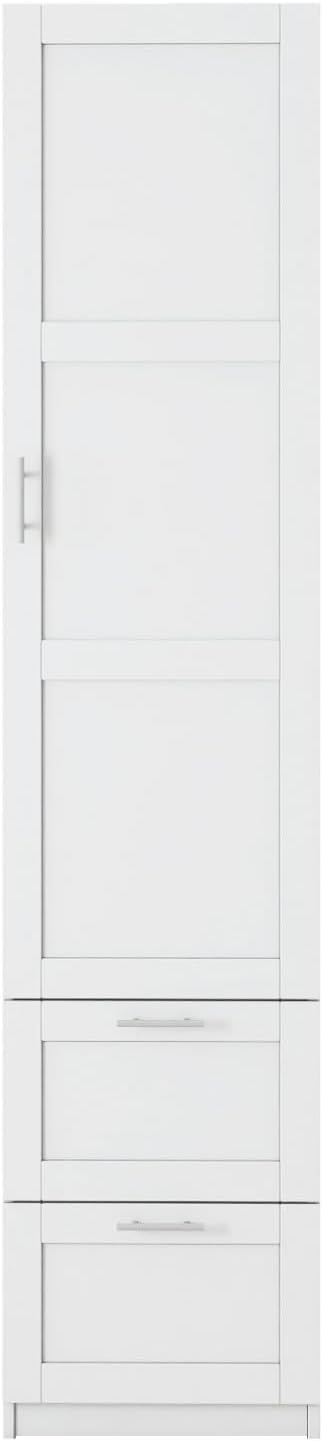 KEIKI Kitchen Pantry Storage Cabinet with Multi-Tier Shelf & Drawers, Spi...