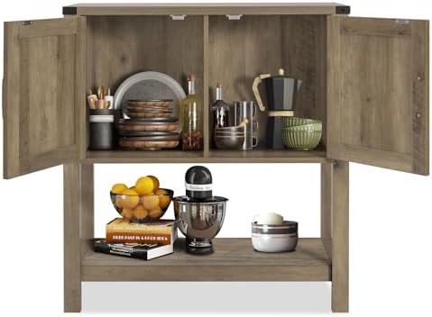Mufico Sofa Table Console Table,Coffee Bar Cabinet,31.5 L x 13.8 D x 34.65 H ...