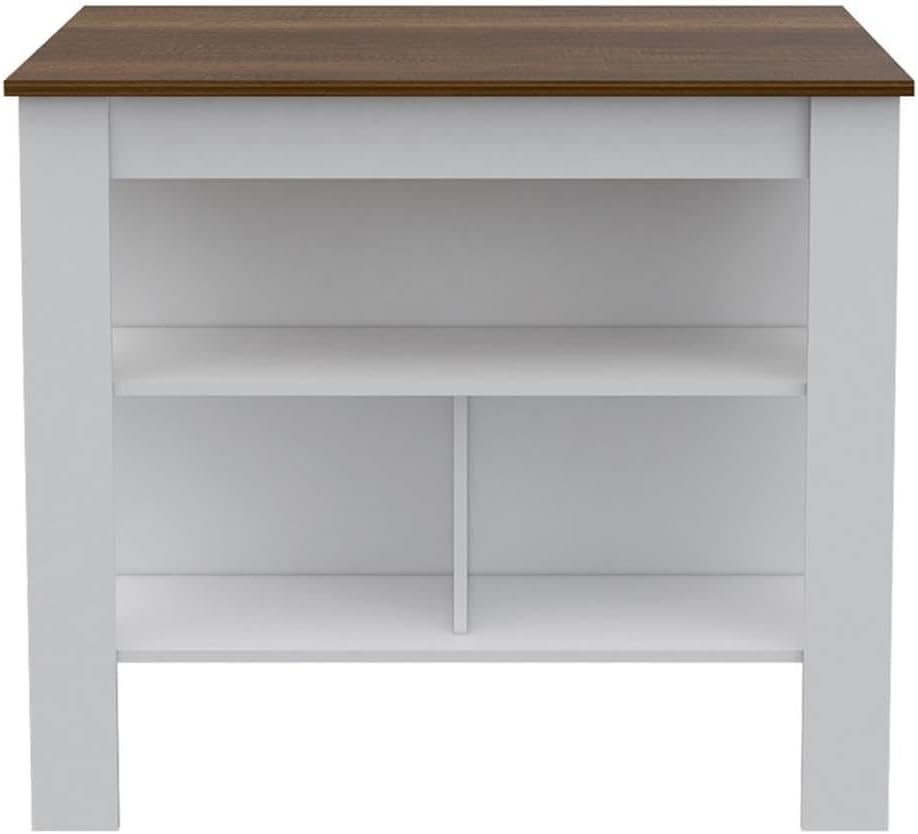 Tuhome Furniture Cala Modern Engineered Wood Kitchen Islands with Large Table...