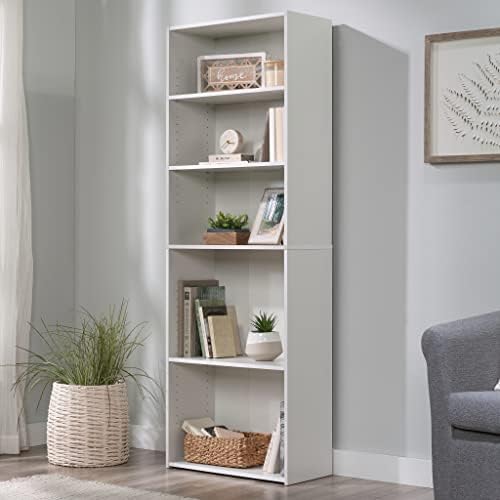 Sauder Beginnings 5-Shelf Bookcase, Bookshelf with Adjustable Storage Shelves...