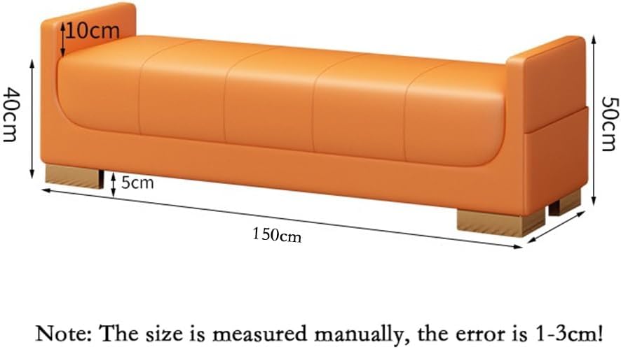 Modern Bed End Stool Bedroom Small Apartment Simple Nordic Fabric Living Room...