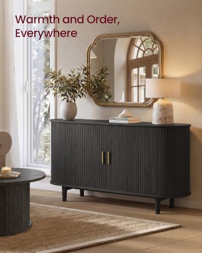 VASAGLE Storage Cabinet, Sideboard with Adjustable Shelves