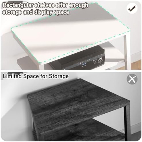 Armocity AV Media Stand, Stereo Stands and Racks Small Entertainment Center