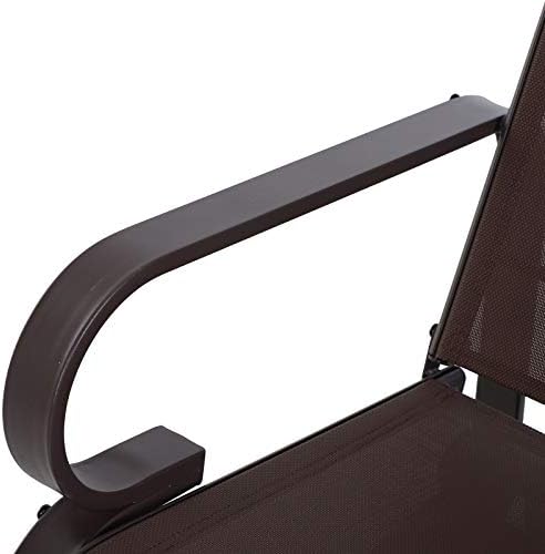 Outsunny Outdoor Glider Chair, Smooth Gliding Mechanism, Brown | Gliders for ...