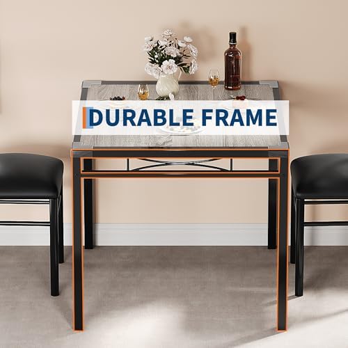 IDEALHOUSE Dining Table Set for 2 with Corner Protector, Kitchen Table Chairs...