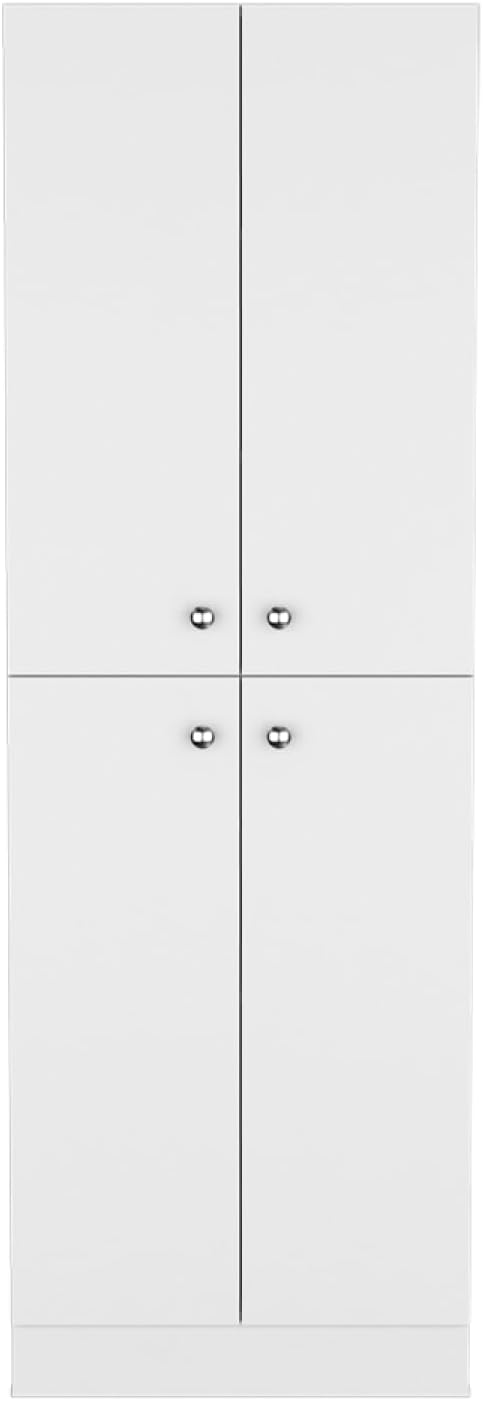 Pantry Cabinet Coahoma, Kitchen, White