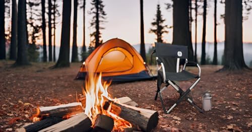 [2024 Portable Camping Chair with Carry Bag, Compact, Lightweight Collapsible...