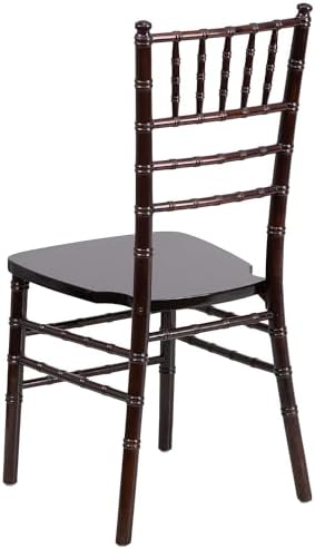 Flash Furniture HERCULES Series Walnut Wood Chiavari Chair