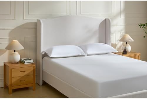Geelife Upholstered Wingback Bed Size Queen/Tall 54" Headboard Upholster...