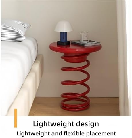Stool Side Table - Minimalist Accent Ottoman for Small Spaces - Versatile Sho...