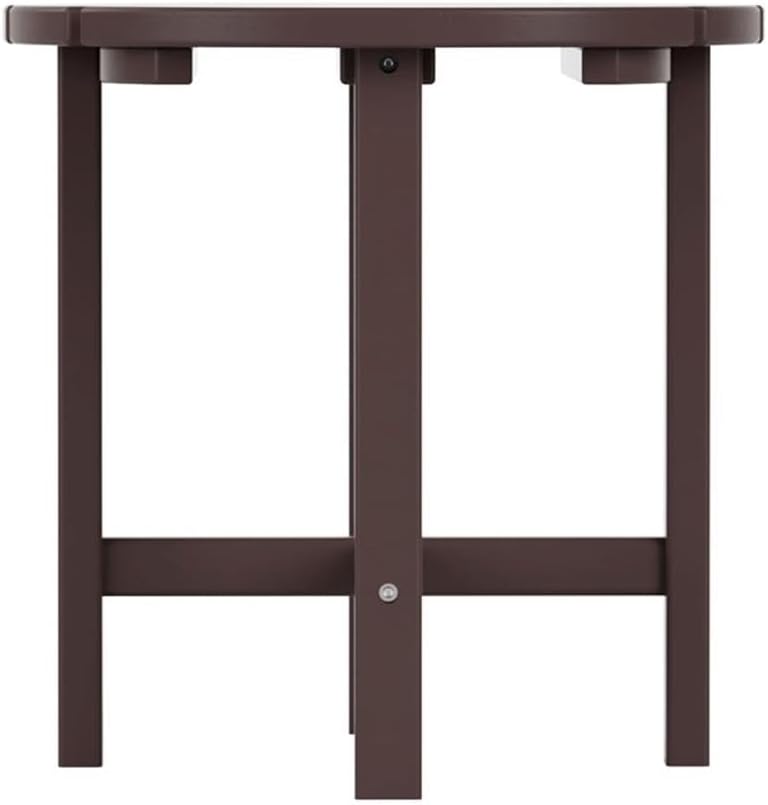 Costaelm Round Outdoor Side Tables, Adirondack Patio Tables for Outside, HDPE...