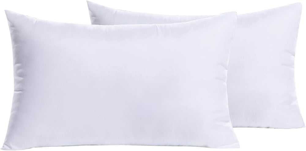 MIULEE Set 2 Throw Pillow Inserts Premium Pillow Stuffer Form 12x18 Inch