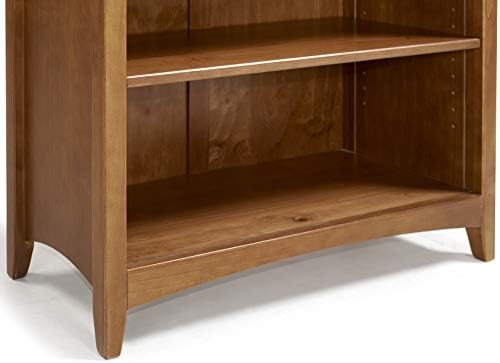 Shaker Style 4 Shelf Bookcase / Solid Wood / 48" High / Adjustable Shelv...