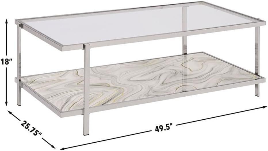 Pemberly Row Contemporary 3-Piece Coffee & End Table Set, Engineered Wood...