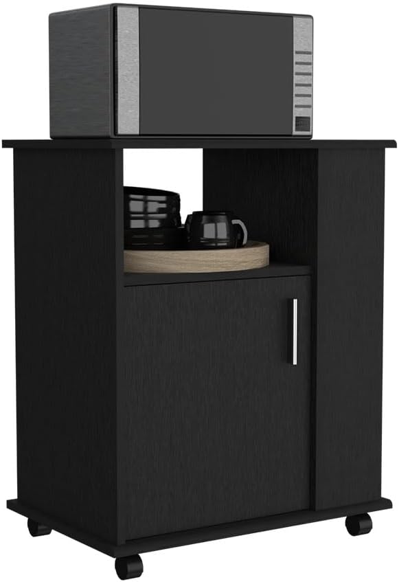 23.6" D*15.7" W*28.9" H Freestanding Kitchen Pantry with Open ...