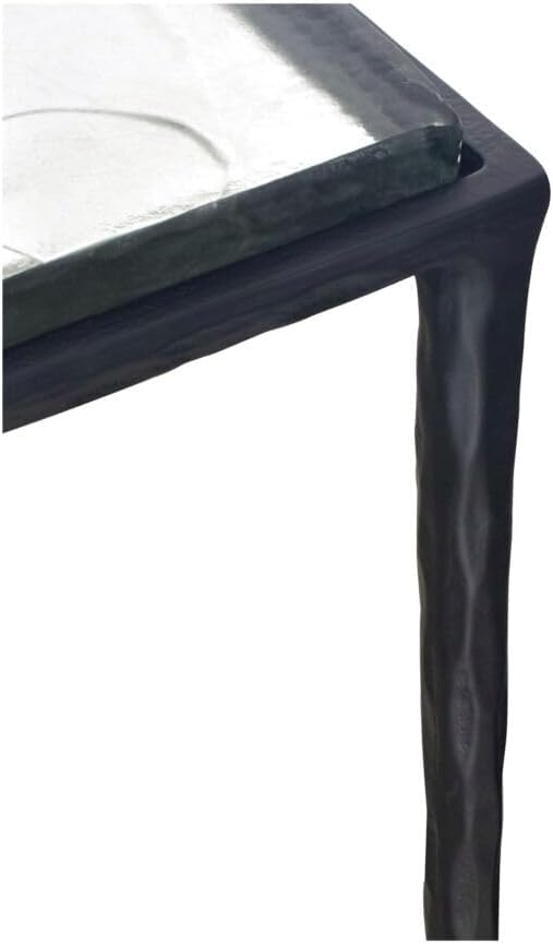 Moe's Home Collection Mari Side Table Metal Clear