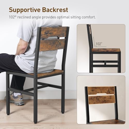 RALGEND Dining Chairs Set of 4, Kitchen Chairs, Dining Room Chairs