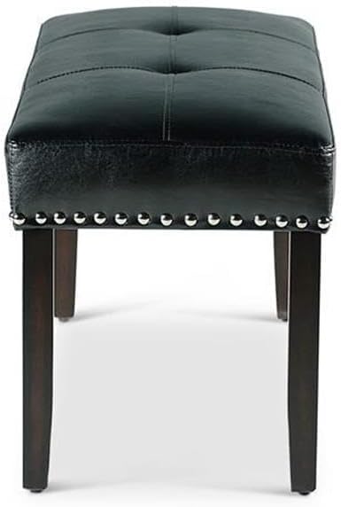Pemberly Row Modern Transitional Dining Bench, 42" W x 17" D x 21&q...