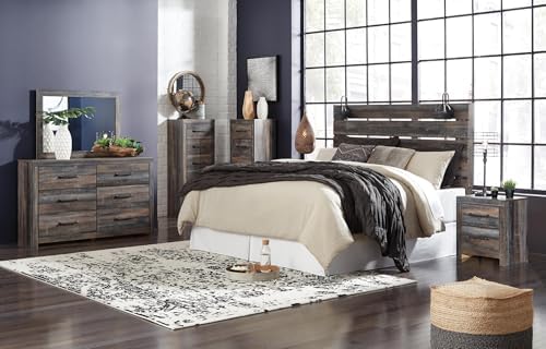Signature Design by Ashley Drystan Queen Bed Headboard Only, Brown