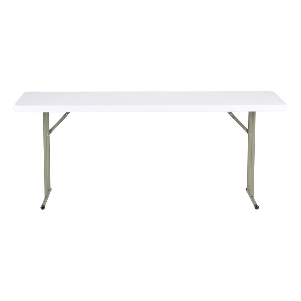 Norwood Commercial Furniture 6' Indoor/Outdoor Folding Training Table, Re...