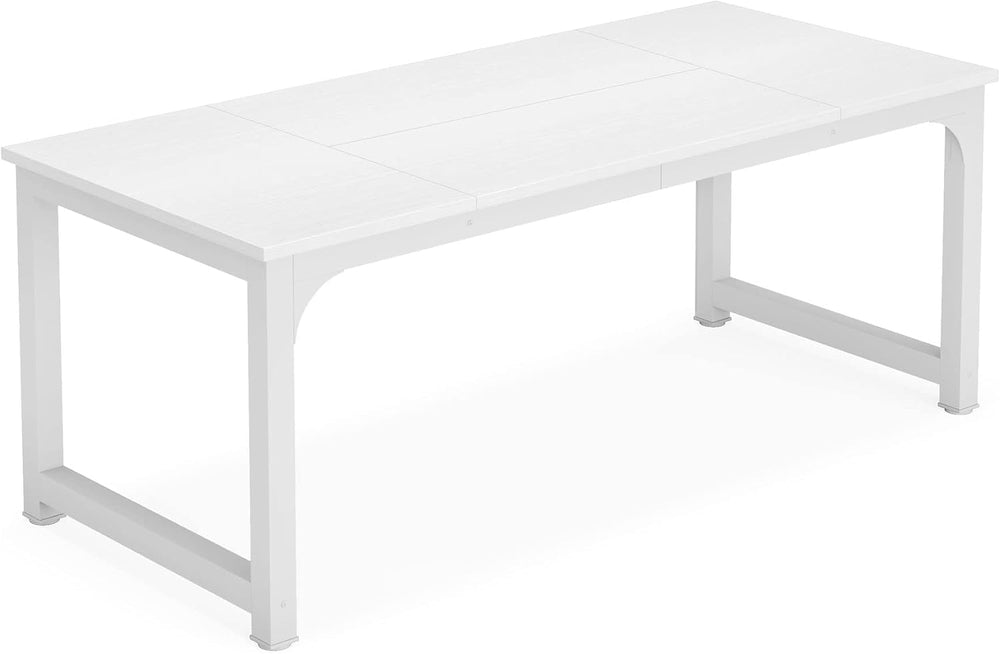 Tribesigns Modern Computer Desk, 70.8 x 31.5 inch Large Office Desk Computer ...