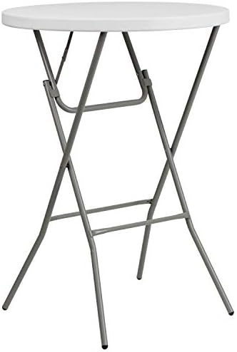 Flash Furniture 32" Round Folding Bar Height Tables for Parties and Comm...