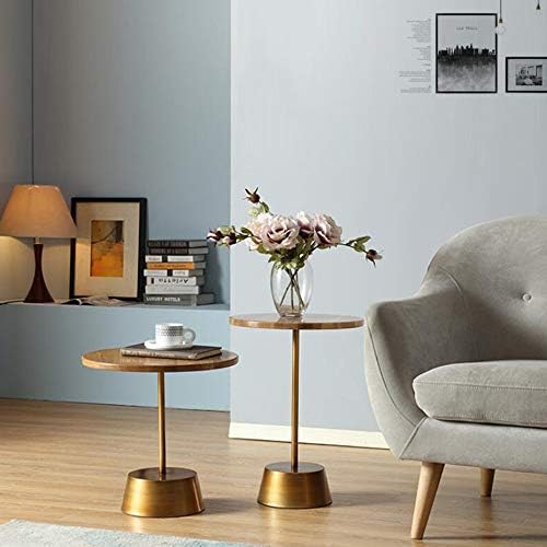 Telephone Table, Solid Wood Sofa Side Table Pedestal Tables Sofa & Consol...