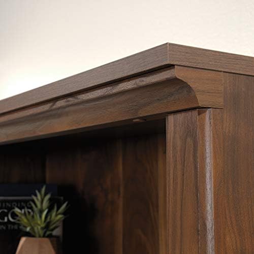 Sauder 5 Tier Book Shelf Wooden Bookcase Multipurpose Bookshelf for Home Offi...