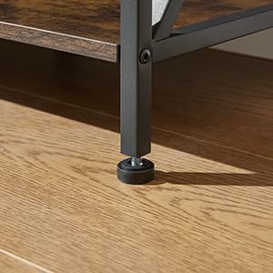 EYOCAL 6 Grids Vinyl Record Storage Holder Rack, Wooden Record Display Table ...