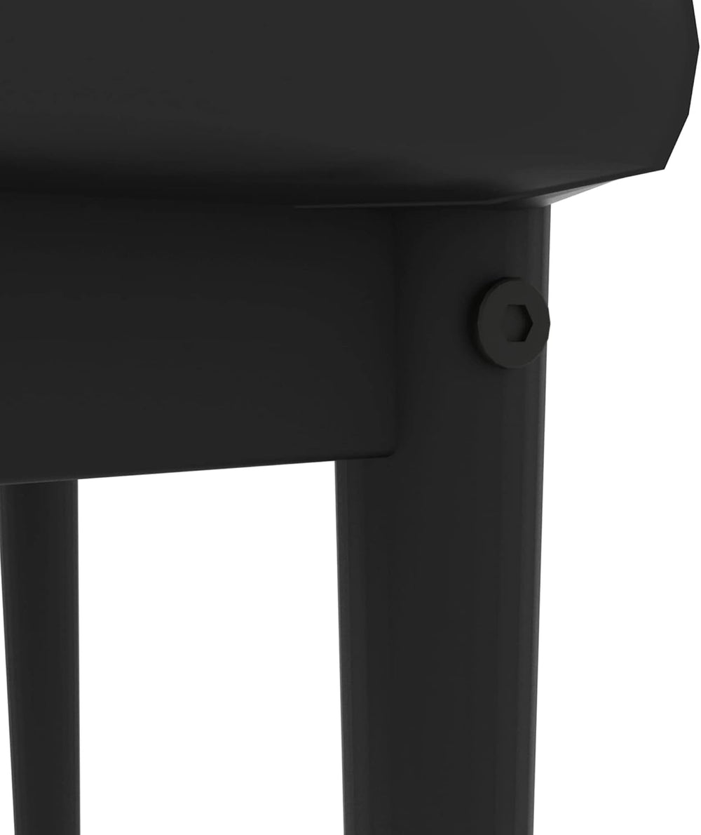 IANIYA Modern Dining Chairs Set of 4, Black Side Dining Room Chairs with Faux...