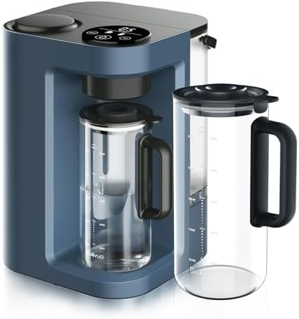 Bluevua RO100ROPOT-LITE Countertop Reverse Osmosis Water Filter System, Blue,...