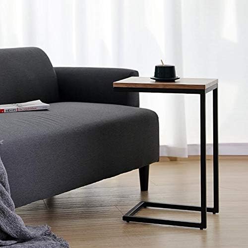 Telephone Table, C-Shaped Sofa Side Table,Nightstand,Living Room Telephone Ta...
