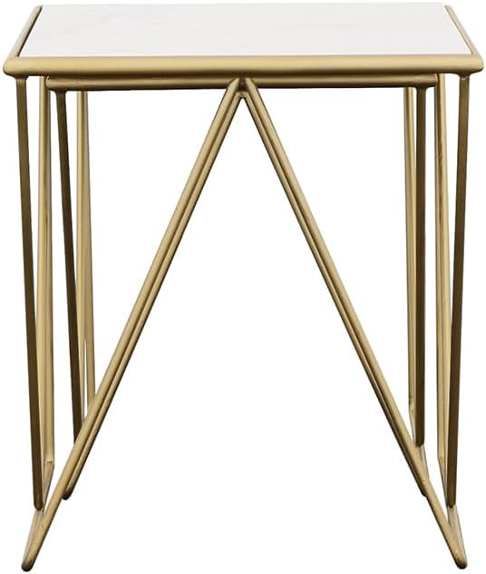 Coaster Home Furnishings - Bette - 2-Piece Nesting Table Set with Marble Tabl...