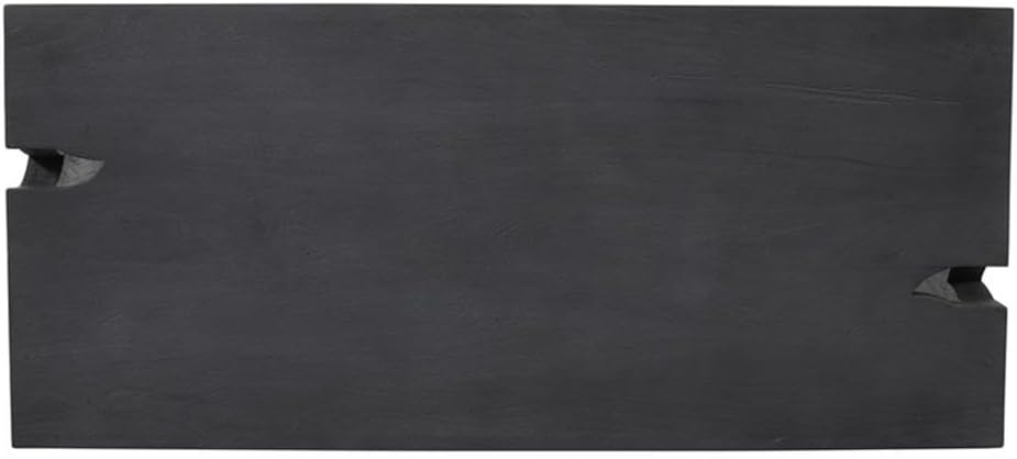 Pemberly Row 3-Piece Cocktail Table Set, Reclaimed Solid Wood, Ebony Gray Fin...