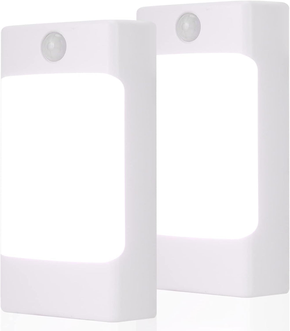 4-in-1 LED Night Light Emergency Backup Light, Motion Sensor, Dusk-to-Dawn Se...