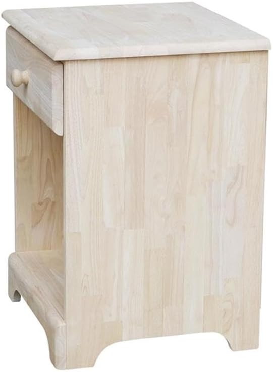 IC INTERNATIONAL CONCEPTS Nightstand Unfinished