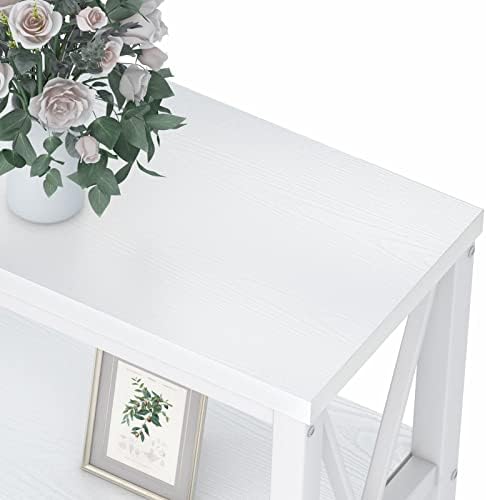 FATORRI Console Table for Entryway, Long Sofa Table with 3 Tier Shelves, Mode...