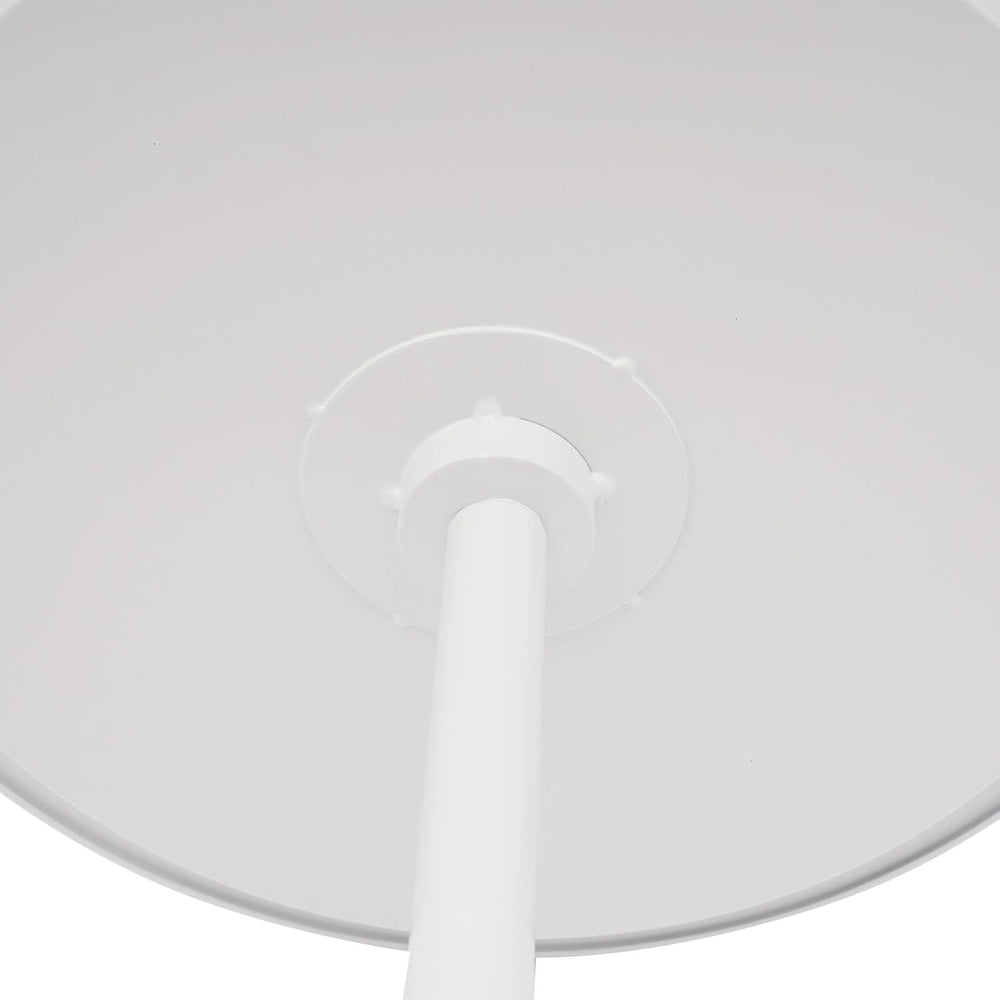 Metal Nesting Tables, Round Side Table Set of 2, White | Pedestal Tables, 17&...
