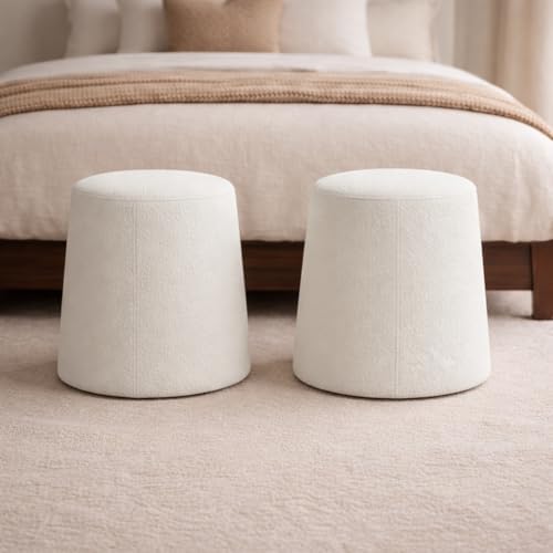HomePop Organic Shape Ottoman (No Lid, Seat Only) | HomePop Home Décor | Roun...