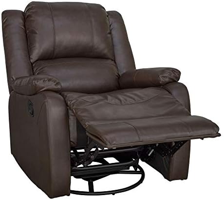 RecPro Charles 30" Swivel Glider RV Recliner, Chestnut, 2-Pack
