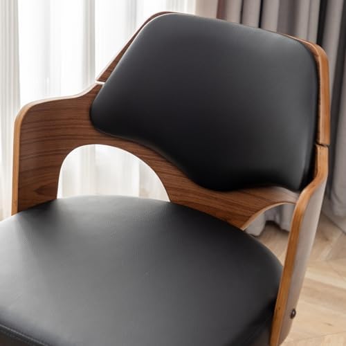 MEKLIBA Swivel Bar Stools Set of 2,30 Inch Bar Height Bar Stools,Upholstered ...