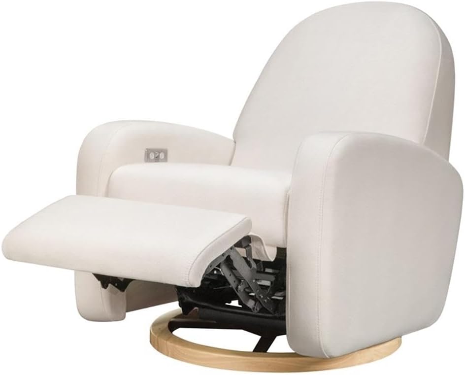Babyletto Nami Electronic Power Recliner & Swivel Glider with USB Port in...