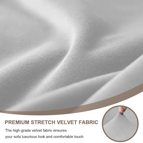 Velvet Club Chair Slipcover 2 Piece Swivel Barrel Chair Covers Slipcover Tub ...