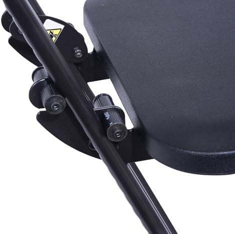Vestil CPRO-800LP Steel Height Ergonomic Worker Chairs 18.5 In. to 35 In. 220...