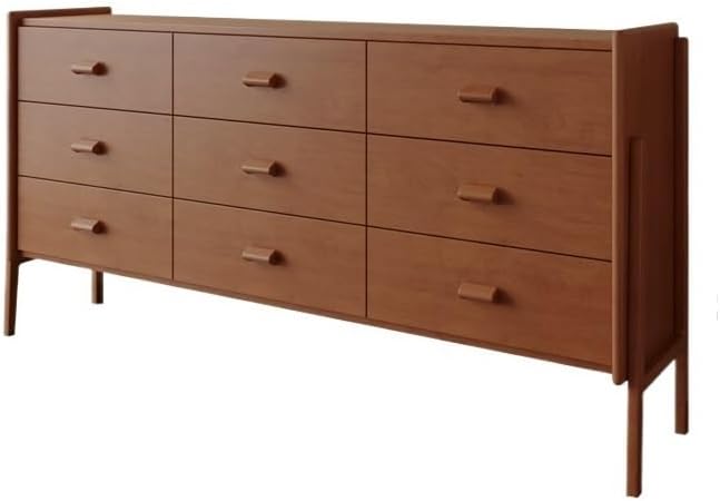Entryway Cabinet Drawer Storage Cabinet Living Room Home Side Cabinet Retro D...