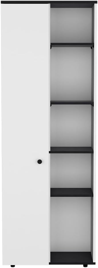 Multistorage Kitchen Pantry Lane, Kitchen, White/Black