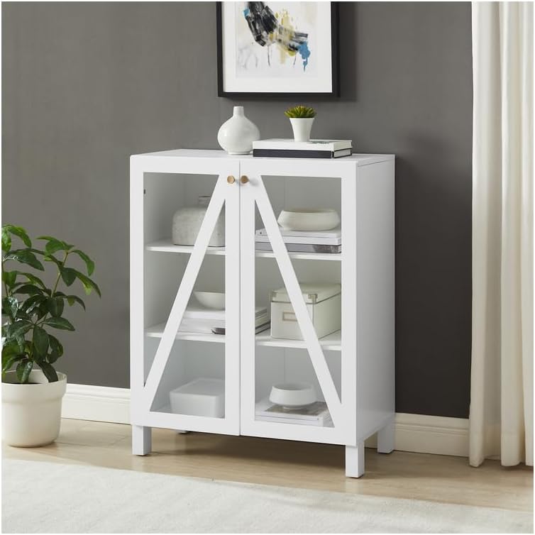 HomeStock Stackable Pantry Cabinet - Kitchen Storage Organizer - 16" D x...